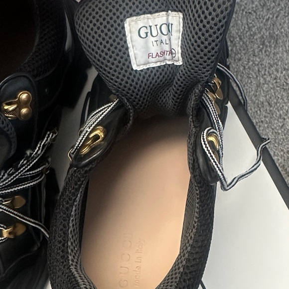 Gucci Black and Gold Athletic Shoes main image 5